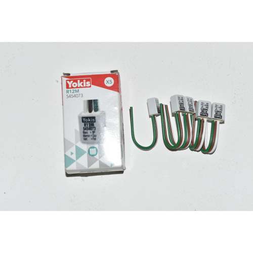 URMET YOKIS R12M 5454073  Interfaccia doppio pulsante  5 Pezzi