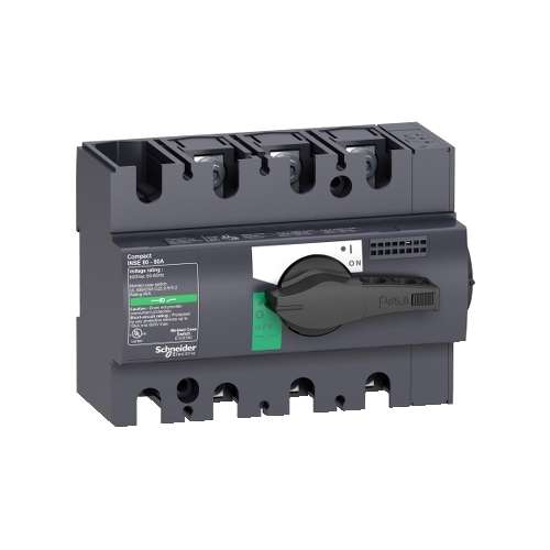 28994 Schneider INSE40 3P 40 Amp Interruttore Manopola nera