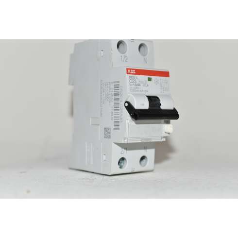 ABB DS201LC25A30 Interruttore Magnetotermico Differenziale 1P+N C25A 30 mA Tipo A