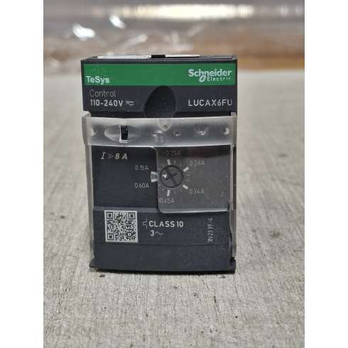 Schneider LUCAX6FU Unità Di Controllo Standard Classe 10 - 0,15...0,6 A - 110...220 VCC/CA