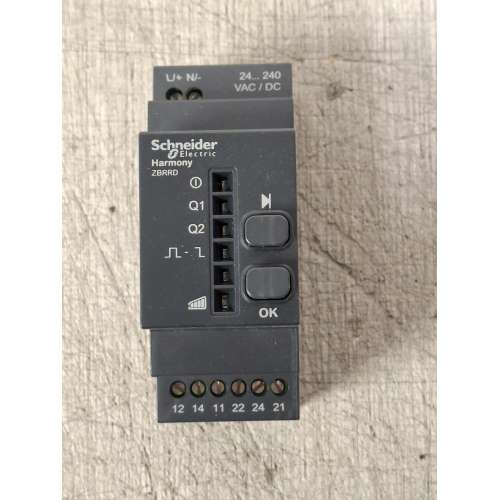 Schneider ZBRRD Ricevitore Programmabile 2 relè 24-240 VAC/VDC- 2 Pulsanti
