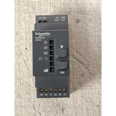 Schneider ZBRRD Ricevitore Programmabile 2 relè 24-240 VAC/VDC- 2 Pulsanti