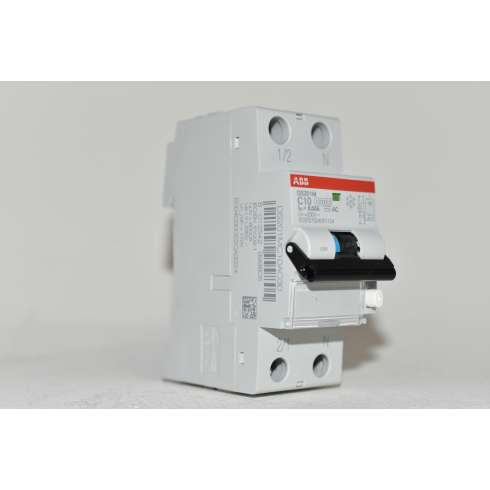 ABB DS201MC10AC30 Differenziale Magnetotermico 1P+N C10A 30mA Tipo AC 10KA