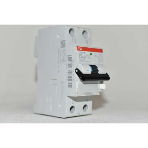 ABB DS201MC6A30 Differenziale Magnetotermico 1P+N C6A 30mA Tipo A 10KA
