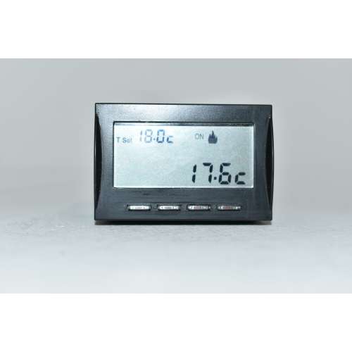 ABB Mylos 2CSY1202MS  Termostato Elettronico da Incasso Estate/Inverno  2 pile stilo 1,5V Nero