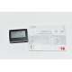 ABB Mylos 2CSY1202MS  Termostato Elettronico da Incasso Estate/Inverno  2 pile stilo 1,5V Nero