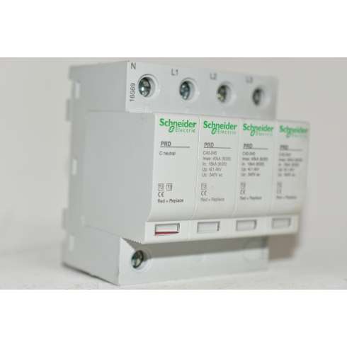 Schneider 16569 Sistema Antifulmine Modulare iPRD 3P+N-Imax 40KA 230/400V
