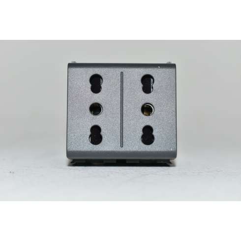 2CSE1107EL ABB Elos Presa Doppia Italiana 2X2P+T 16 Amp 250 VAC
