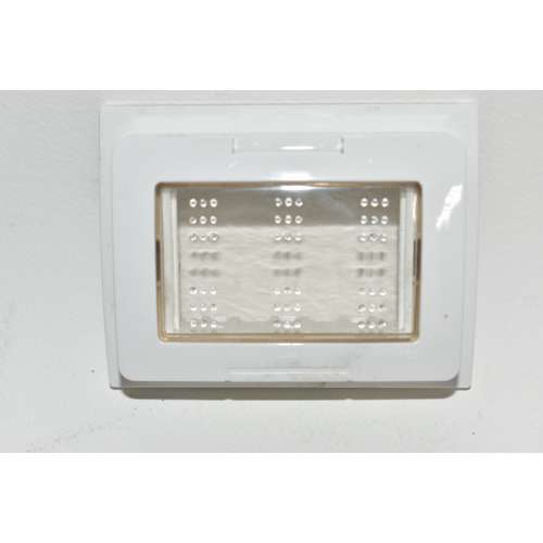 2CSK3355CH  ABB Placca Montaggio A Incasso IP55 3 Moduli