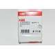 2CSK3355CH  ABB Placca Montaggio A Incasso IP55 3 Moduli
