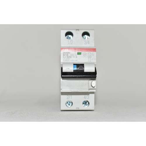 DS202CB16A30 ABB Differenziale Magnetotermico 2P B16 30mA 6KA Type A