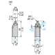 XCNR2102P20 Telemecanique Osiswitch 1NC+1 NO a scatto M20
