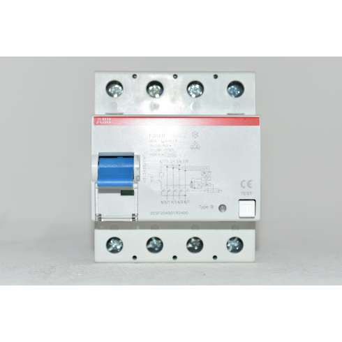 F204 B-40/0,1 ABB Differenziale Puro 4P 100mA 40 A  10Ka Type B