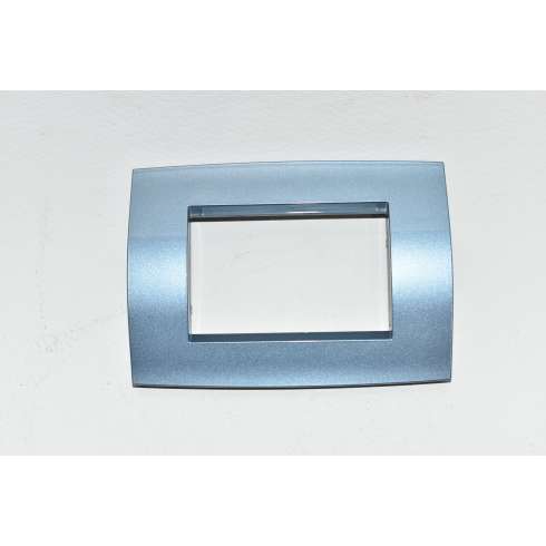 ABB Elos 2CSE0330SFP Placca In Tecnopolimero 3 Moduli BLU ATLANTICO