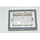 ABB Elos 19380526 Placca Stagna IP55 3 Moduli Bianca