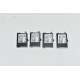 ABS7EC3AL  Schneider Modicon 4 pz. Relè a Stato Solido plug-in 12,5 mm 5 VCC TTL
