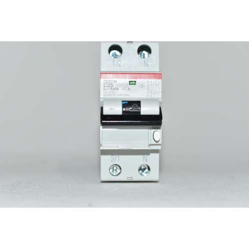 ABB DS201MC25A30 Differenziale Magnetotermico 1P+N C25 30mA 10KA Type A