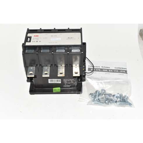 ABB EK 175 Contattore 330-230 VAC 250Amp 600VAC 4 Poli