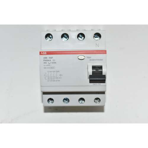 ABB FH204 A-40/0,03 Interruttore Differenziale Puro 4P 40A 30mA 6Ka Type A