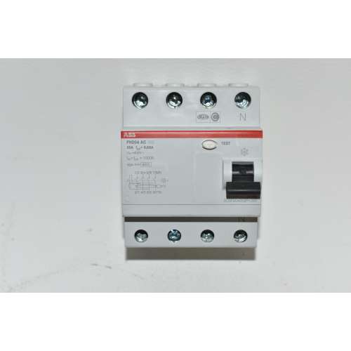 ABB FH204 AC 25/0,03 Interruttore Differenziale 4P 25A 30mA 6Ka Type AC
