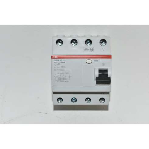 ABB FH204 AC 25/0,03 Interruttore Differenziale 4P 25A 30mA 6Ka Type AC