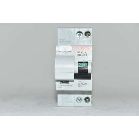 ABB DS901 L C10 30mA/A Differenziale magnetotermico 1P+N 10Amp 30mA 4,5KA Type A