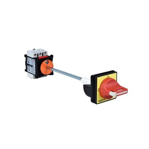 VCCF2 Schneider Interruttore Sezionatore Di Emergenza Vario VCCF 3 Poli 40 Amp  Manovra Rossa Lucchettabile