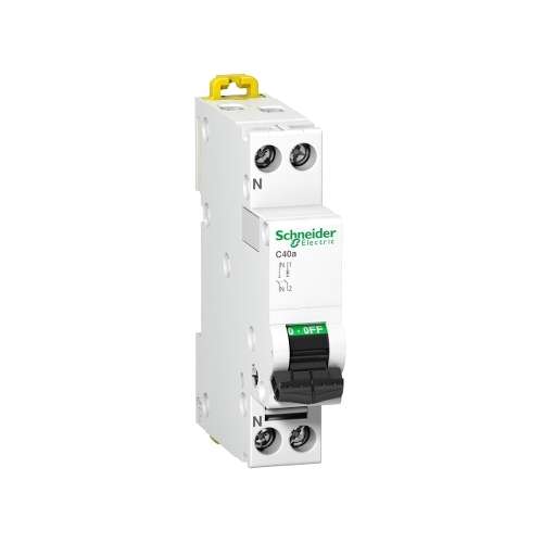  A9N17510 Interruttore Magnetotermico C40a 1P+N-20A-C-4500A (C-A-2)