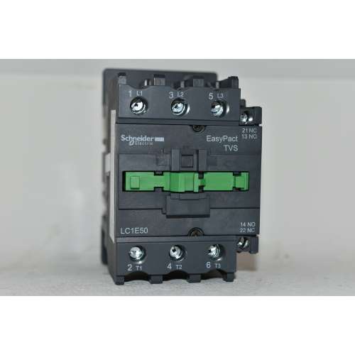 LC1E50B7 Schneider Contattore EasyPact TVS 22KW 400V 24 V50/60Hz 3NO