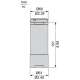XVUC21M Schneider Corpo Alimentazione 100-240 Vac + Coperchio Nero-NPN