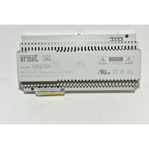 URMET 1083/20A Alimentatore Di Sistema Videocitofono 2Voice