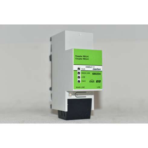 KNX 680204 Schneider merten Accoppiatore REG-K Grigio Chiaro