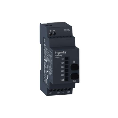 ZBRRC Schneider Ricevitore Programmabile 4 PNP 200 MA 24VDC 2 Pulsanti 6 Led