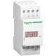 Volmetro Digitale Modulare AMP 230V Scala  0..600 V Schneider 15201