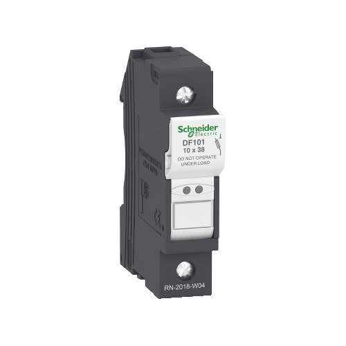 Schneider DF101 Porta Fusibile Per Protezione Circuiti di Controllo e Trasformatori