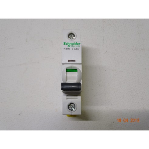  A9F73170 Interruttore Magnetotermico iC60N 1P-B-0,5A-6kA (C-A-2)