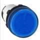 Lampada Spia Led Blu  AC/DC 24 Volt Schneider XB7EV06BP