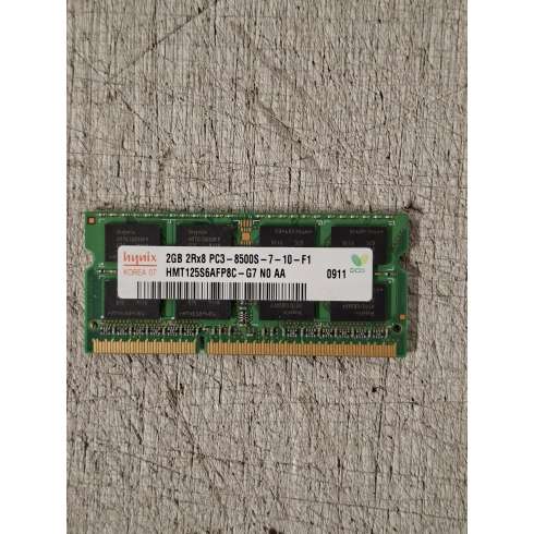 Memory Sodimm DDR3 1.0 GB 1RX8 PC3 10600S (IA1)