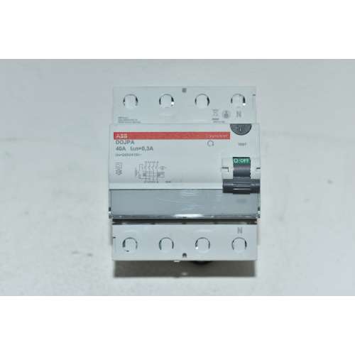Differenziale Puro  RCCB ABB DOJPA 440/300 4 Poli Type A 40 Amp 300 mA