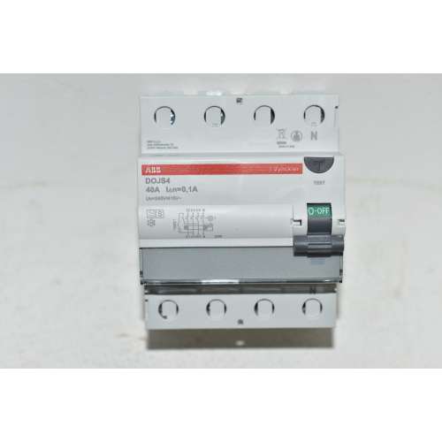 Differenziale Puro  RCCB ABB DOJPA 440/100 4 Poli Type A S 40 Amp 100 mA
