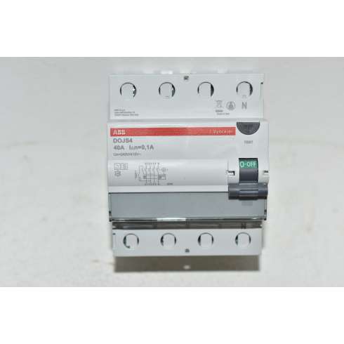 Differenziale Puro  RCCB ABB DOJPA 440/100 4 Poli Type A S 40 Amp 100 mA