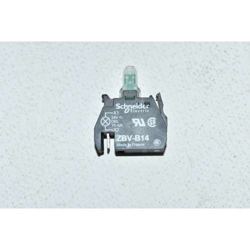 Elemento Luminoso ZBV-B14 Schneider Led Bianco 24 VDC/AC a connettore