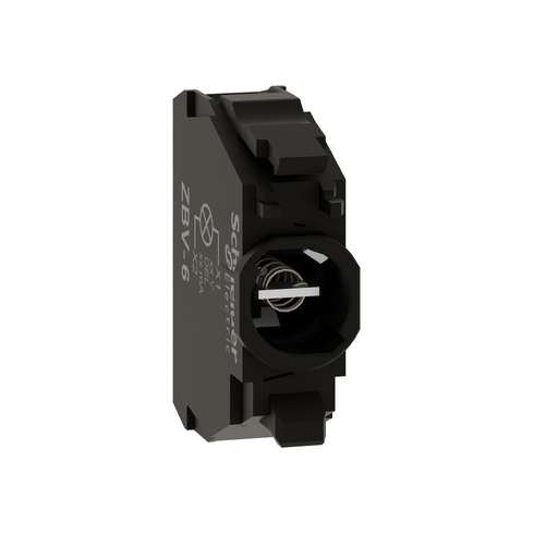 Elemento Luminoso ZBV-6 Schneider Base BA 9S 250 V Morsetti a Vite