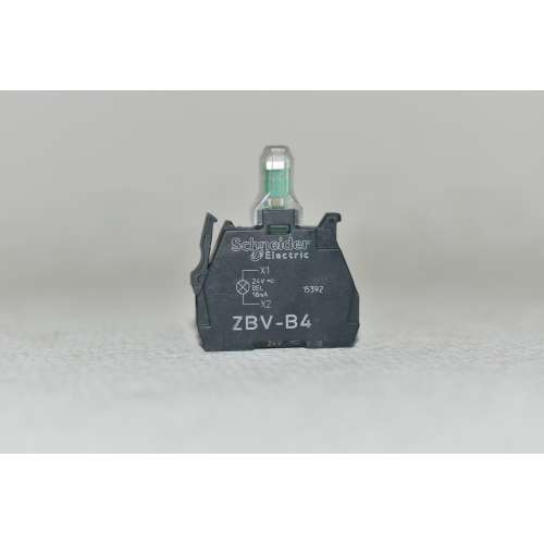 Elemento Luminoso ZBV-B4 Schneider LED Rosso 24 VDC/AC Morsetti a Vite