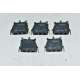 5 Pezzi Elemento di Contatto  ZBE1013 Schneider  1NO  Contatto Faston Vite