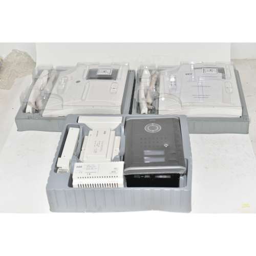 Sistema Videocitofonico Kit Bifamiliare ABB 2CSV5005KT Colore 2 LINE