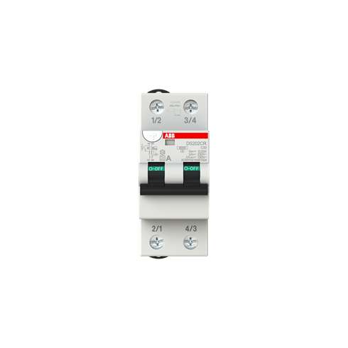 ABB Differenziale Magnetotermico DS202CC20A30 2P C20 30mA 6KA Type A