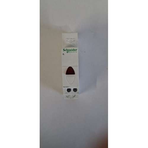 A9E18320 SCHNEIDER Luce pilota modulare V - LED integrato - Rosso 110...230 V