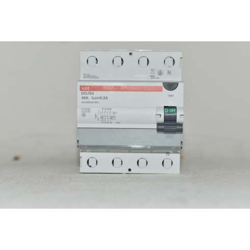 ABB Vynckier DOJS440/300 Interruttore Differenziale 4P 40Amp 300mA Type AS
