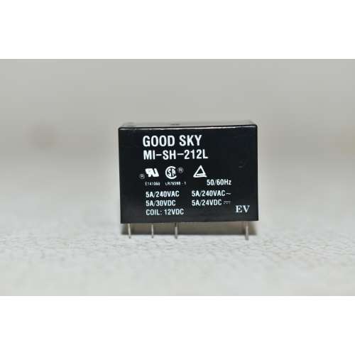 Relè GOOD SKY MI-SH-212L Coil 12 VDC 250V 5Amp 2NO/2NC PCB 8 PIN